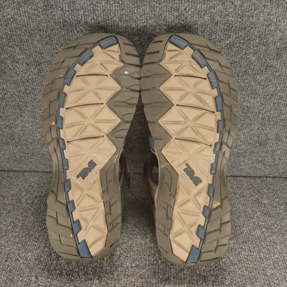 Teva Sandals Forebay 1019180 Size 13 Brown Mens Closed Toe Hiking Sandals
